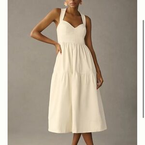Anthropologie  White forever that girl dress!